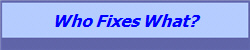 Who Fixes What?